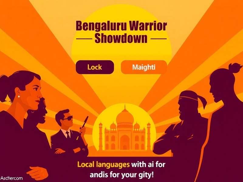 Multiple Indian language support Bengaluru Warrior Showdown local language options